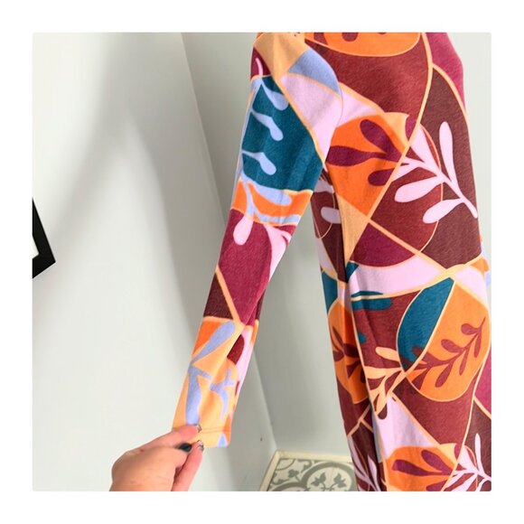 Latino Heritage Month Long Sleeve Midi Bodycon Sweater Dress L - Picture 4 of 12